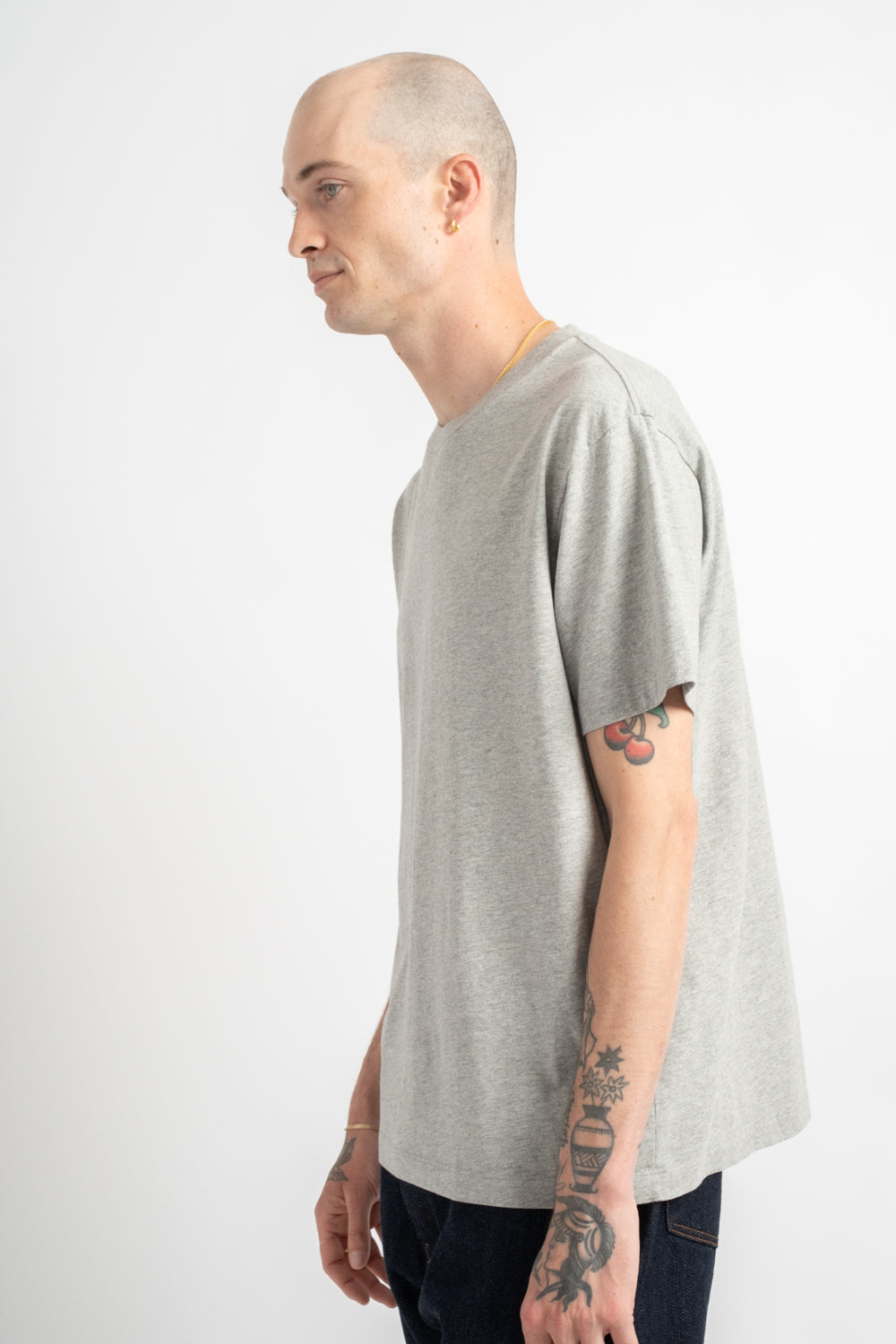 Municipal T-Shirt in Heather Grey