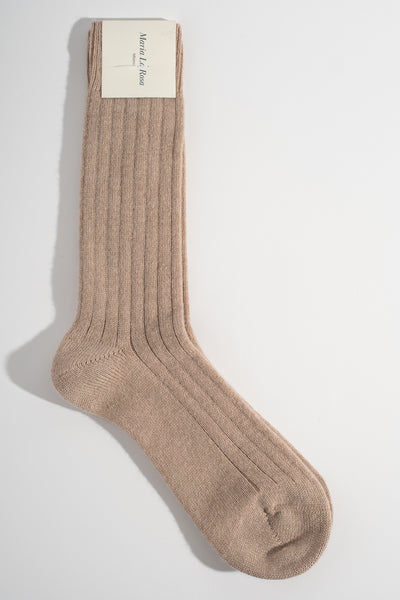 One Kashmir Sock in Sabbia
