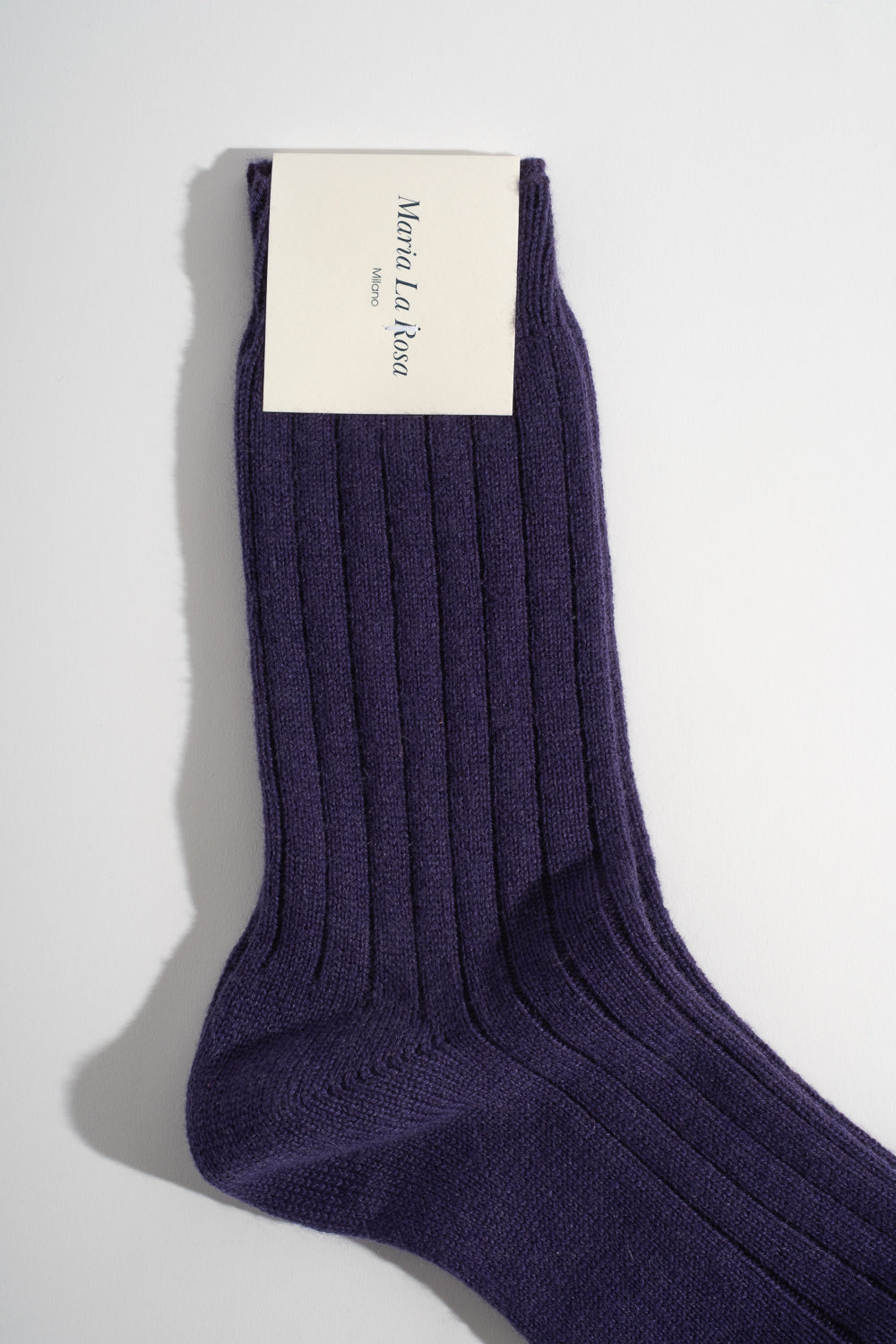 One Kashmir Sock in Violet