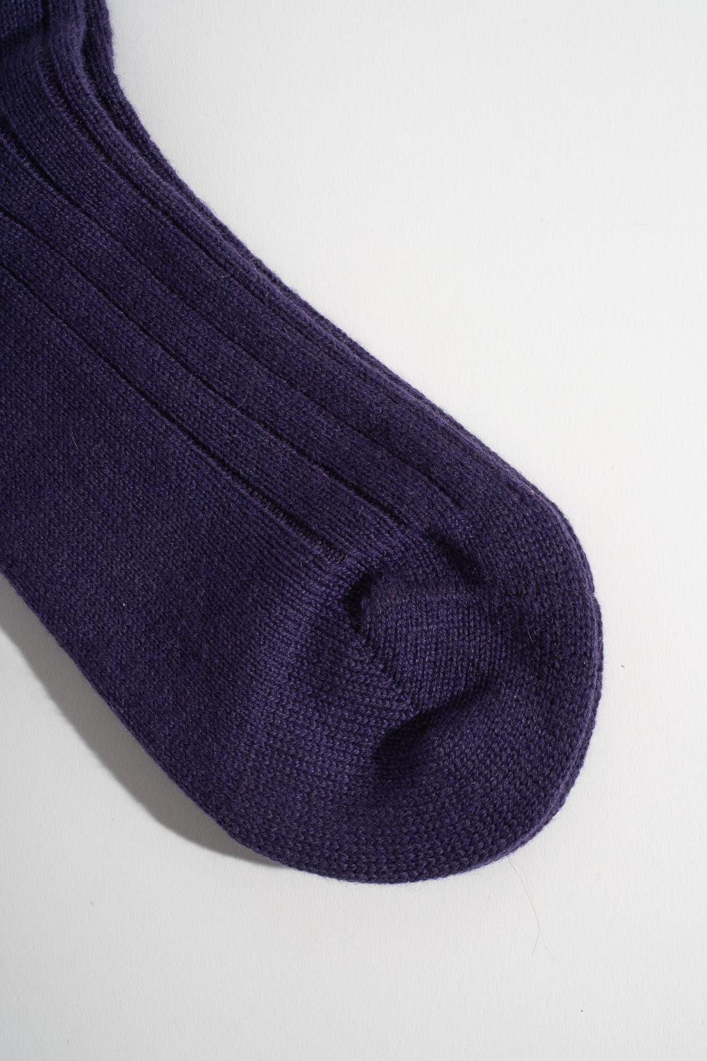 One Kashmir Sock in Violet