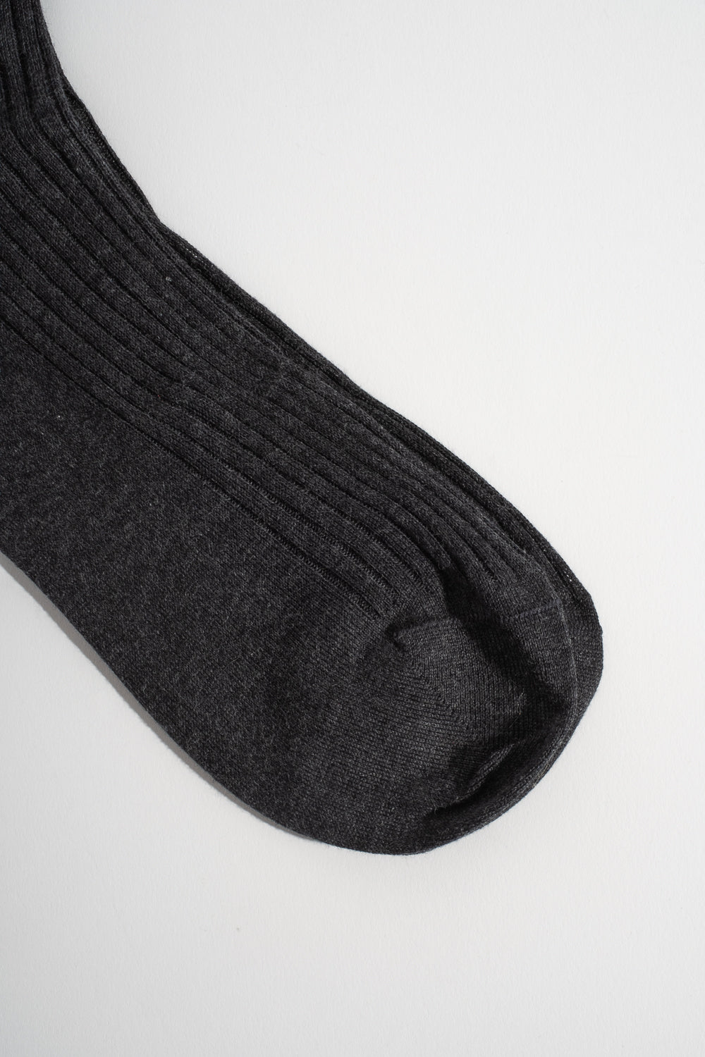 Snow Sock in Dark Grey Melange