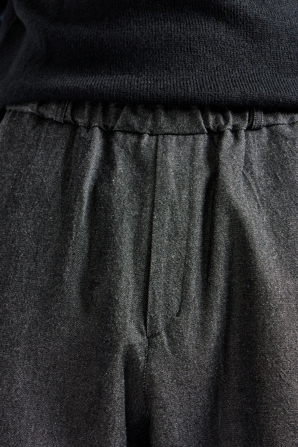 NM Wool OC Twill Pants in Black + White