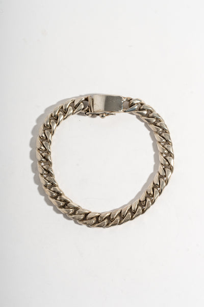 Sterling Compact Chain Bracelet