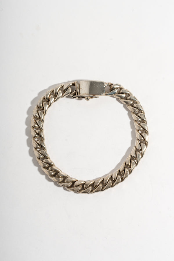 Sterling Compact Chain Bracelet