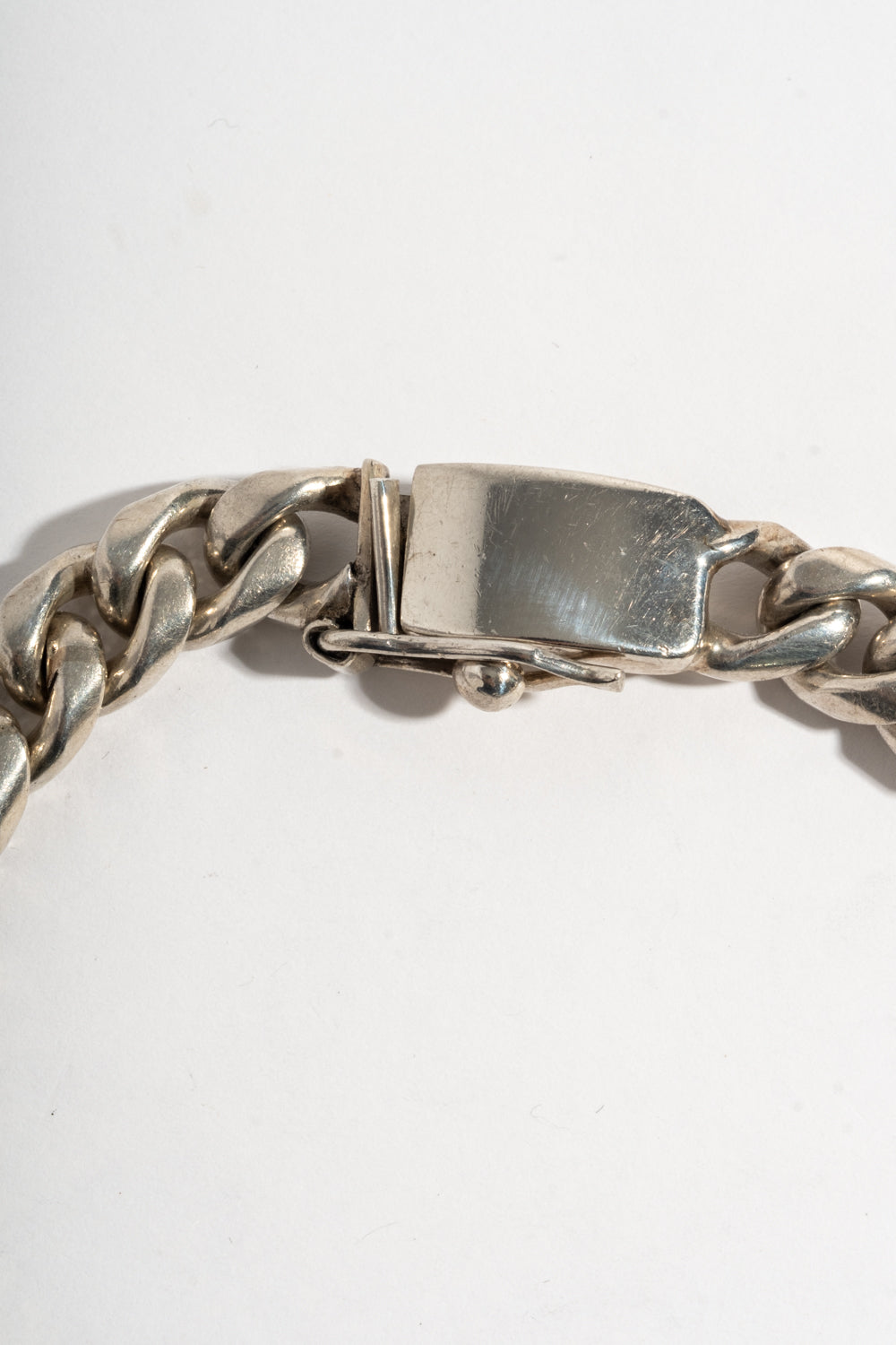 Sterling Compact Chain Bracelet