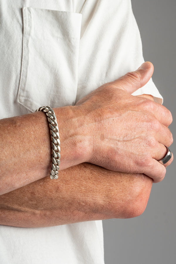 Sterling Compact Chain Bracelet