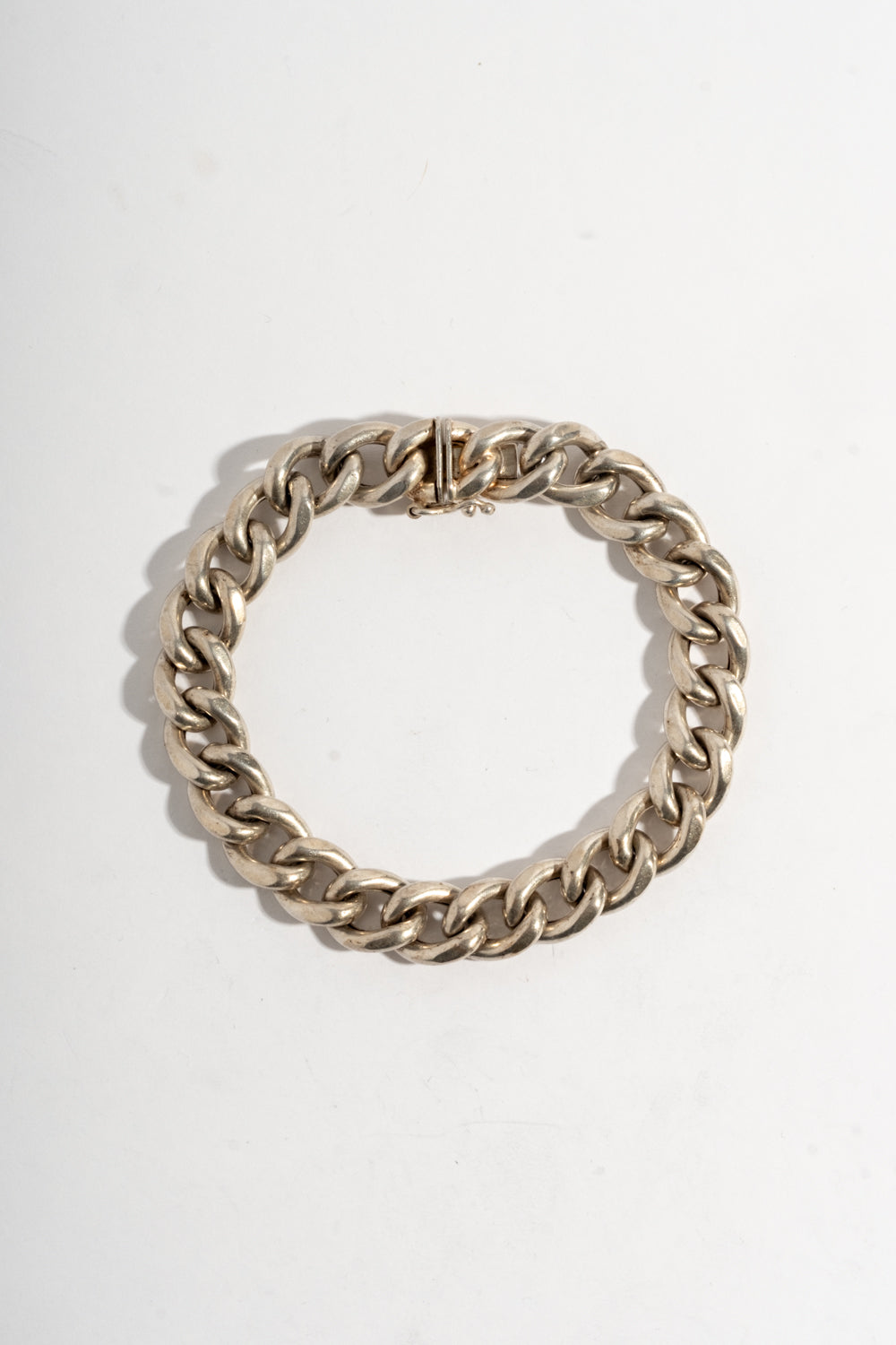 Sterling Curb Chain Bracelet