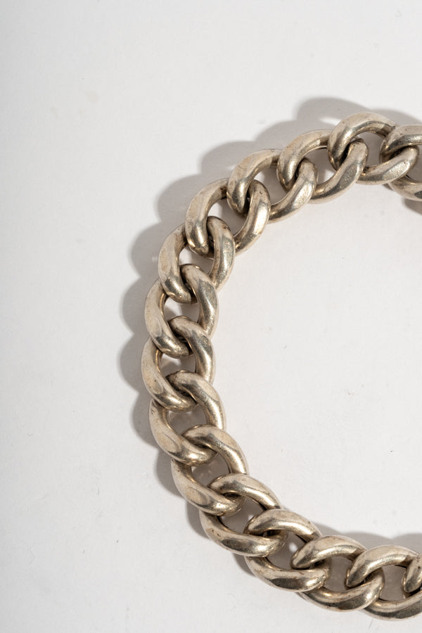 Sterling Curb Chain Bracelet