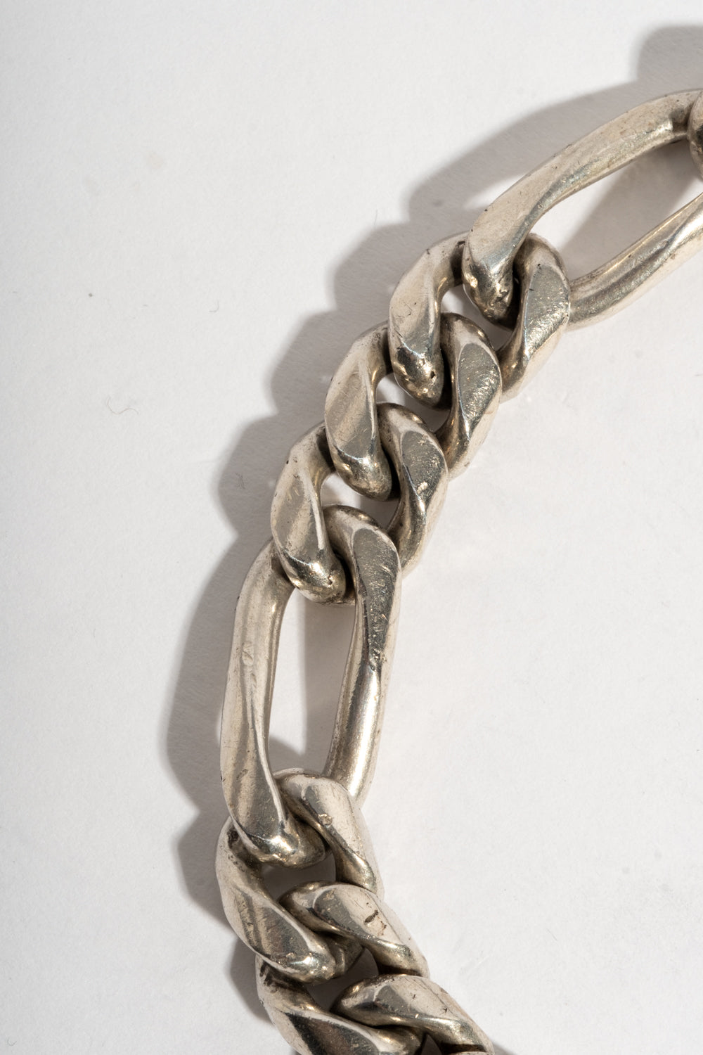 Sterling Figaro Chain Bracelet 3