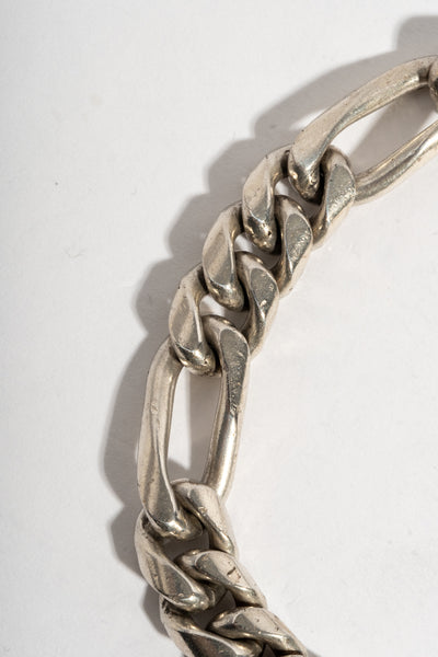 Sterling Figaro Chain Bracelet 3