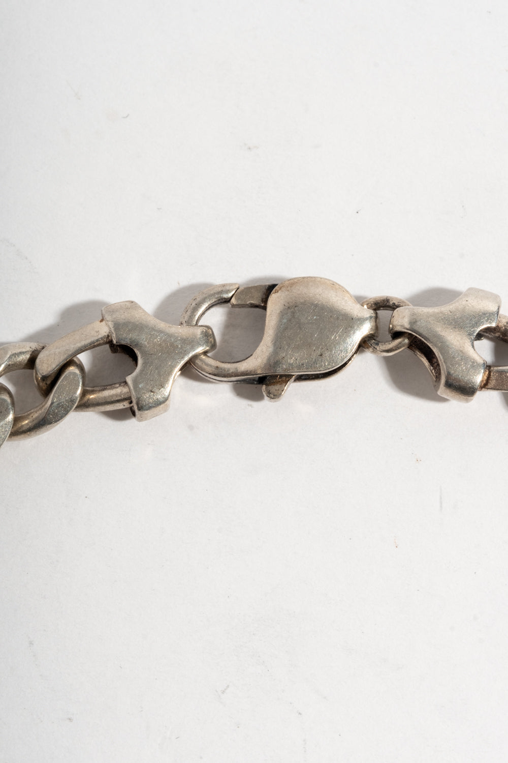 Sterling Figaro Chain ID Bracelet 2