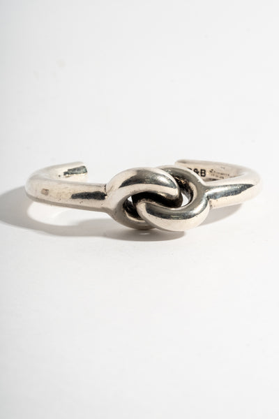 Sterling Heavy Men's Knot Cuff