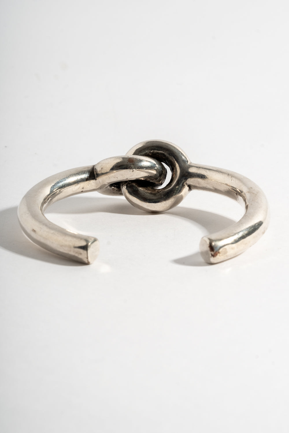 Sterling Heavy Men's Knot Cuff