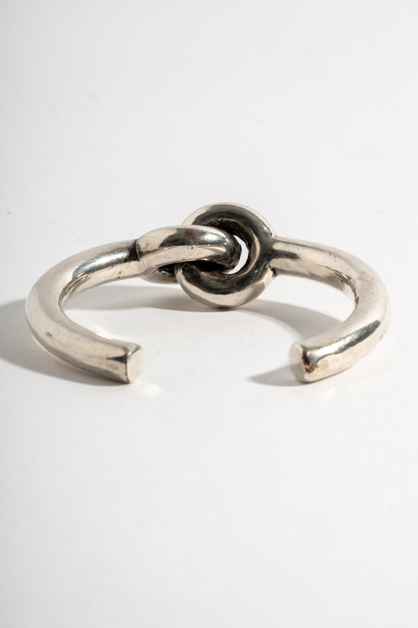 Sterling Heavy Men's Knot Cuff