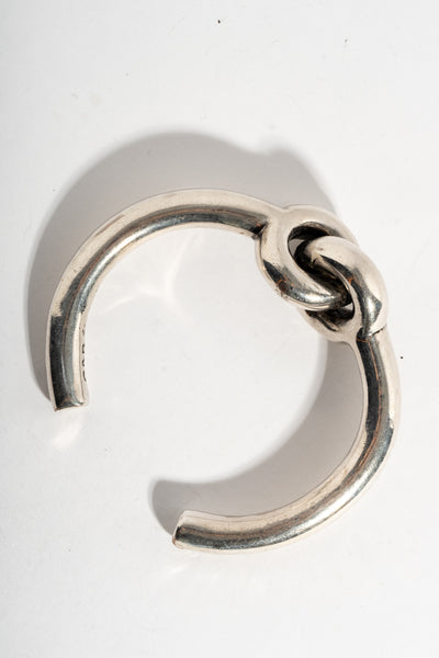 Sterling Heavy Men's Knot Cuff