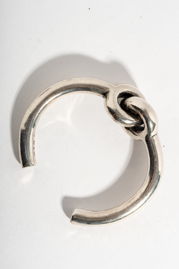 Sterling Heavy Men's Knot Cuff