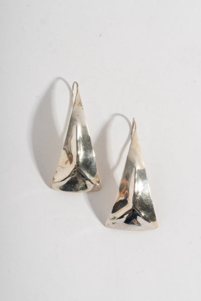 Sterling Modern Y Earrings