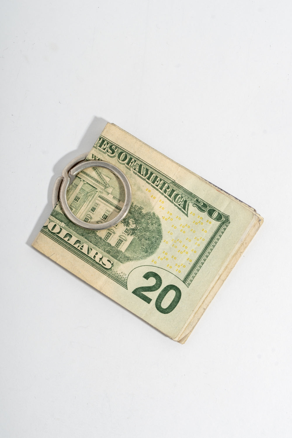 Sterling Spiral Money Clip