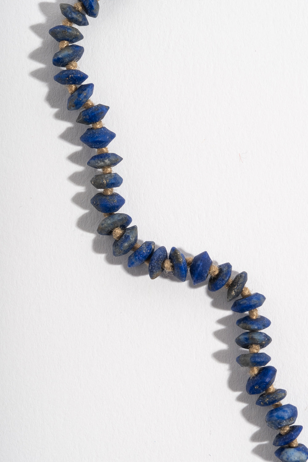 22K + Faceted Lapis Strand