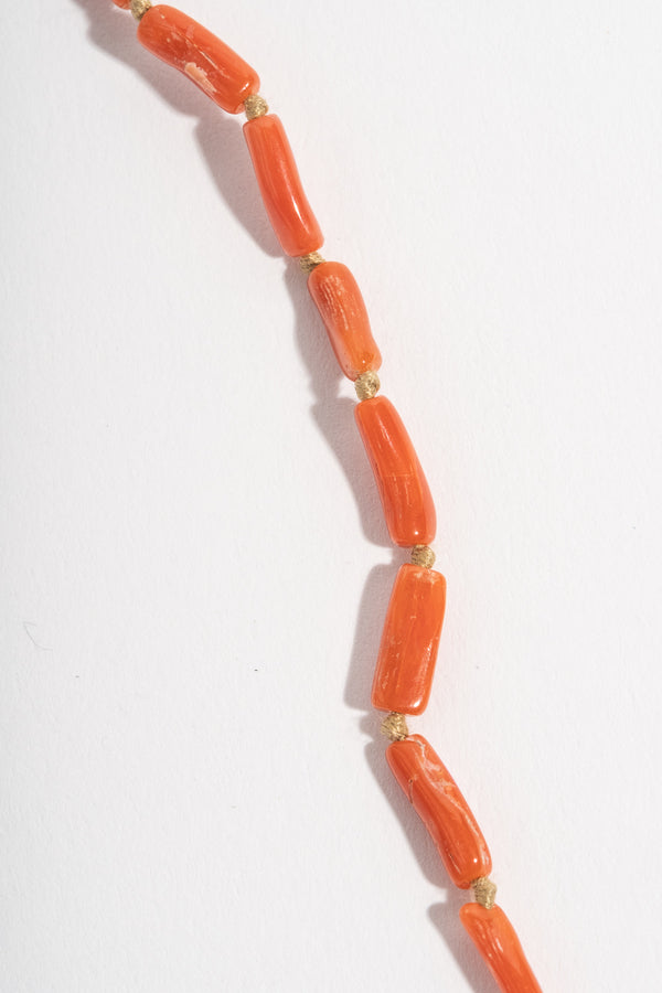 22K + Natural Sciacca Coral Strand