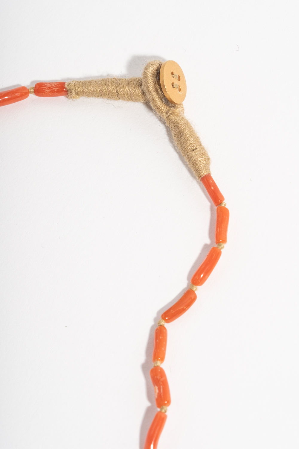 22K + Natural Sciacca Coral Strand