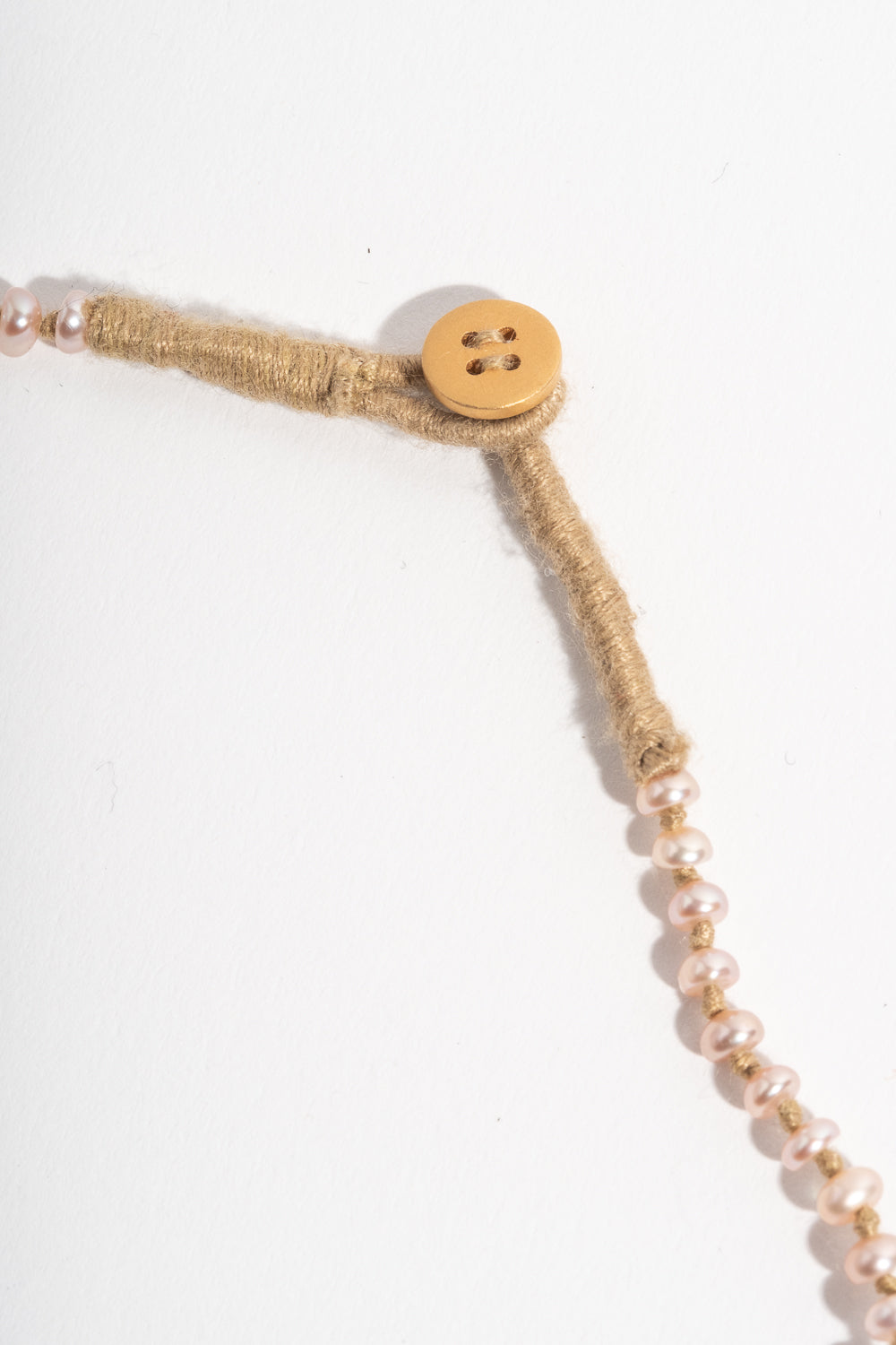 22K + Peach Pearl Strand