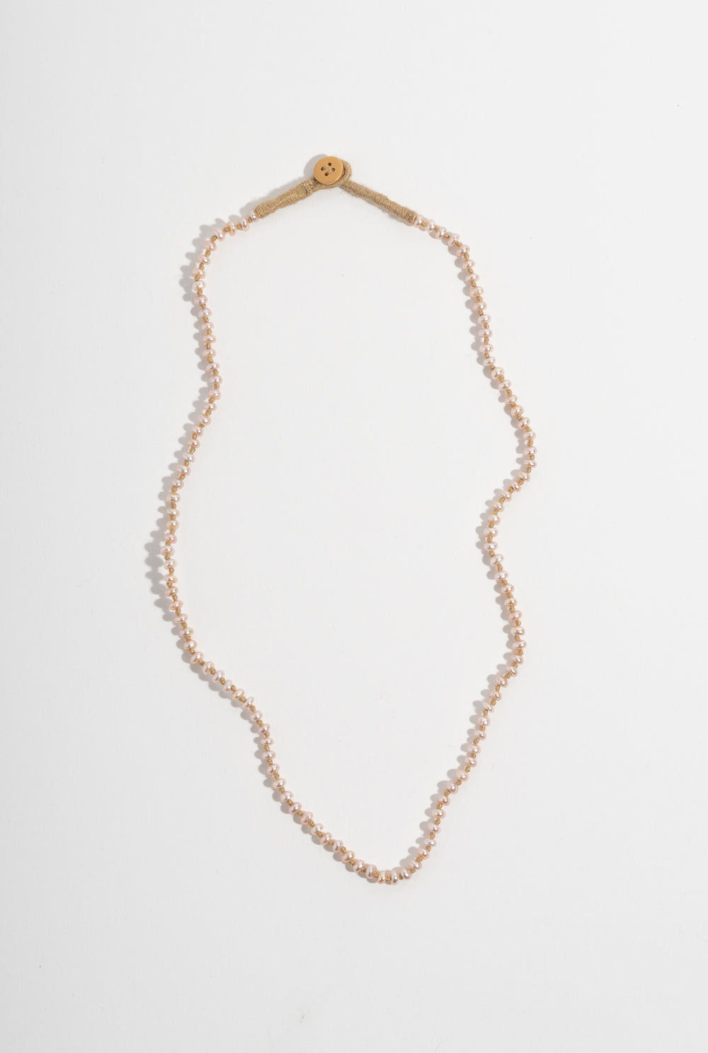 22K + Peach Pearl Strand