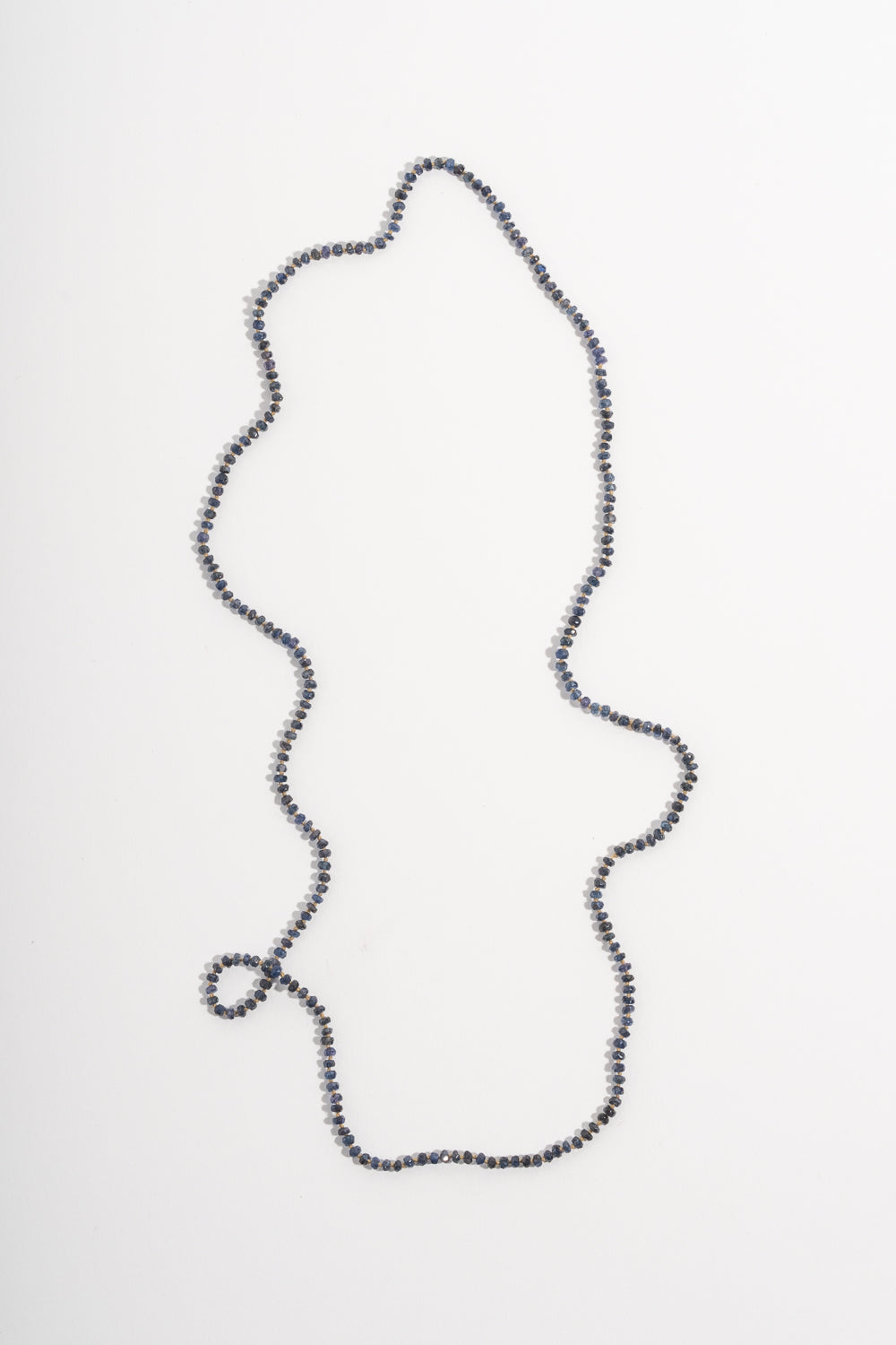 Dark Blue Sapphire Strand