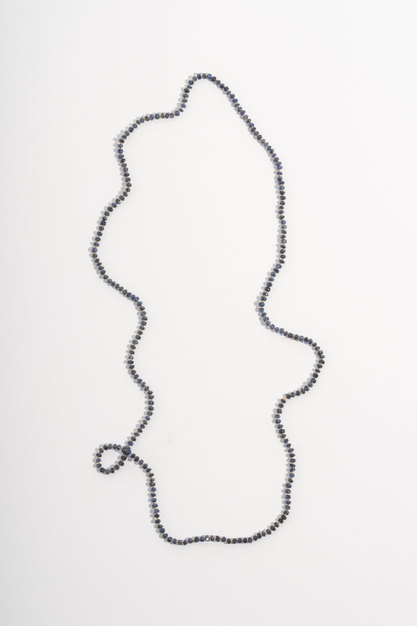 Dark Blue Sapphire Strand