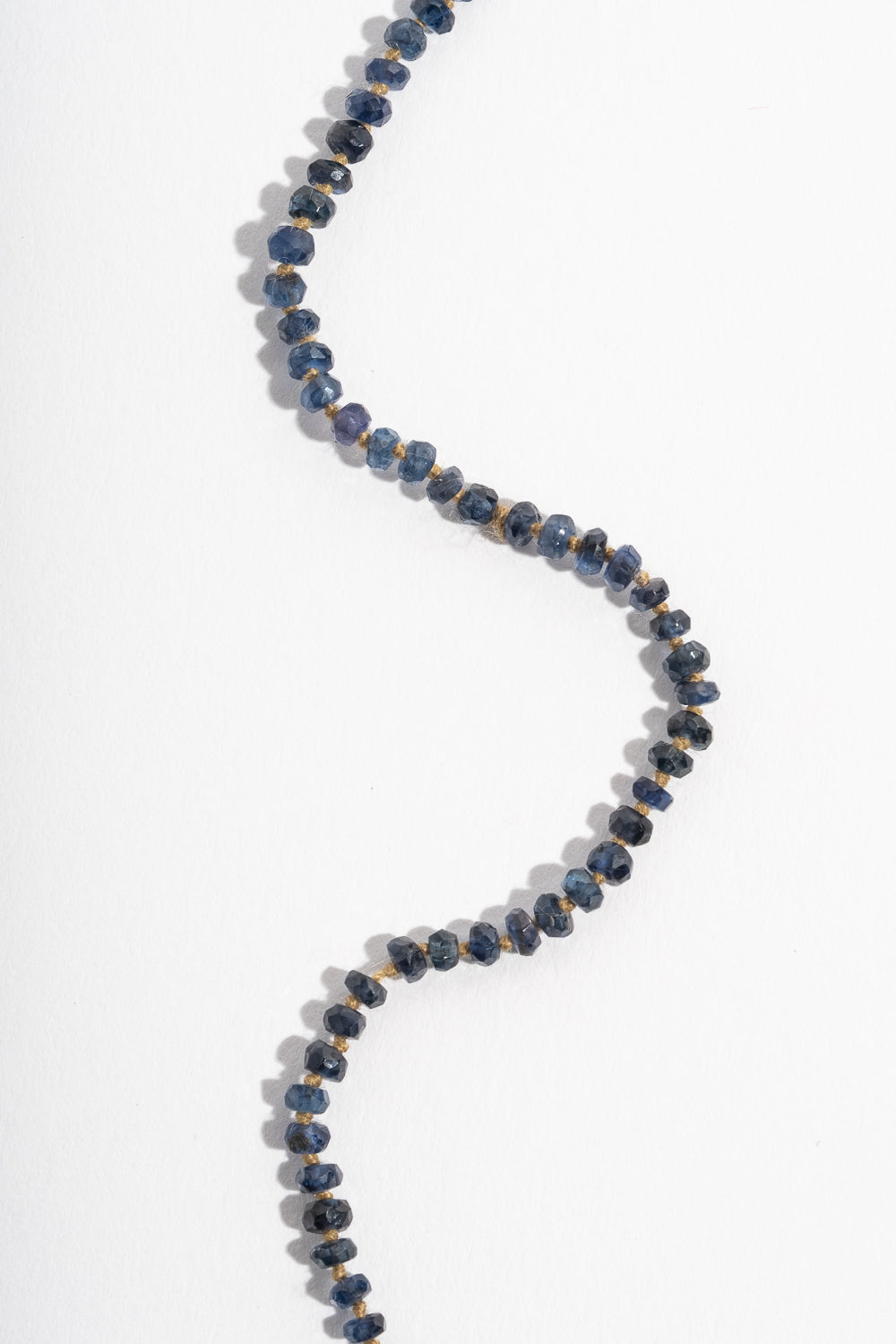 Dark Blue Sapphire Strand