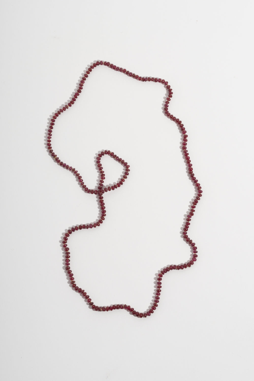 Medium Ruby Bead Strand