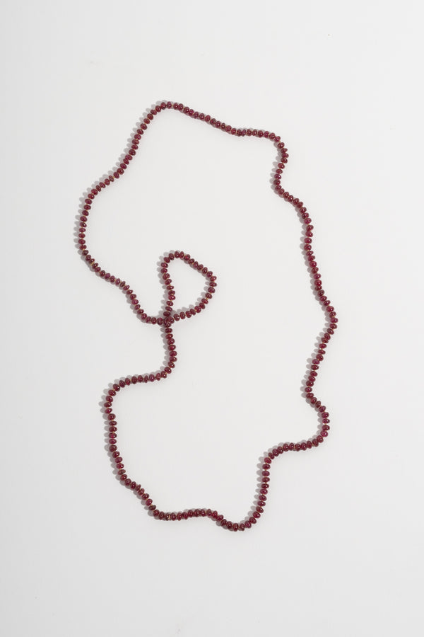 Medium Ruby Bead Strand
