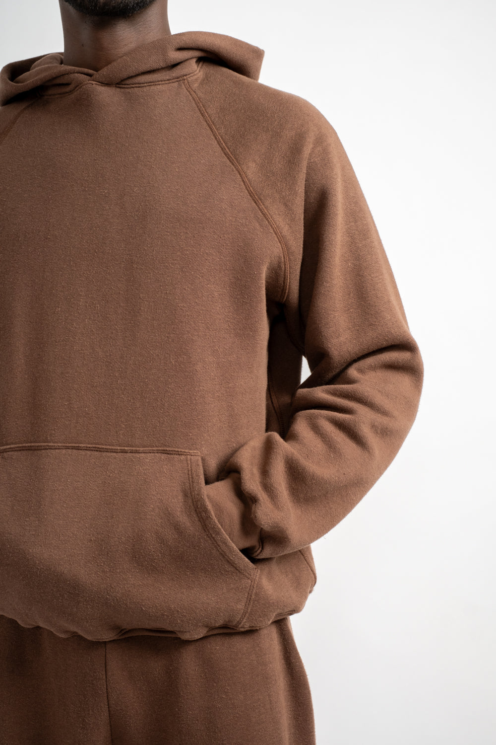 The Men's Hooded Sweatshirt in New Brown
