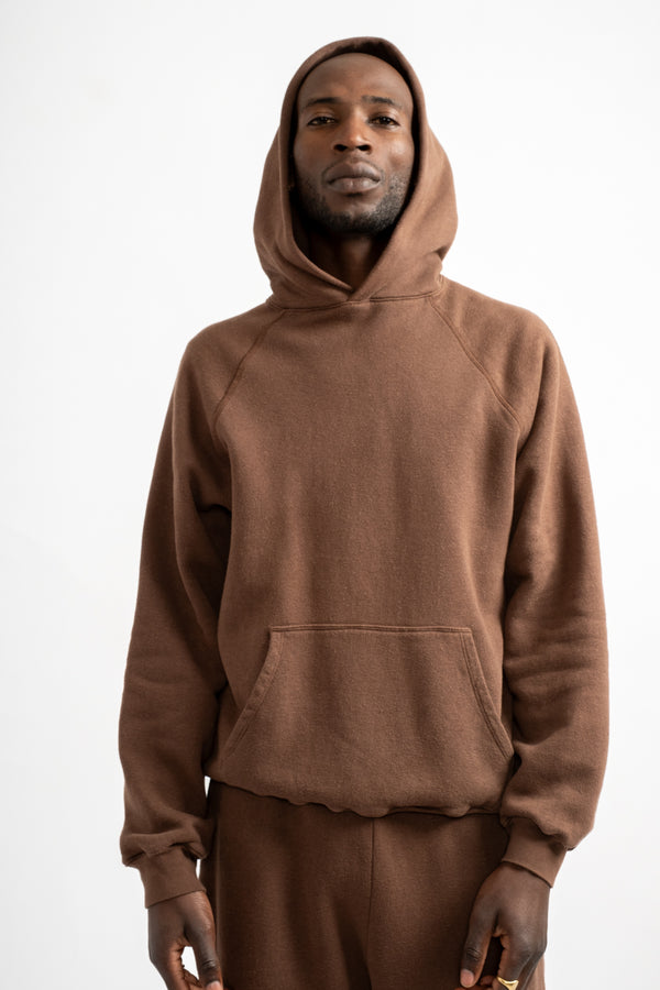 The Men's Hooded Sweatshirt in New Brown