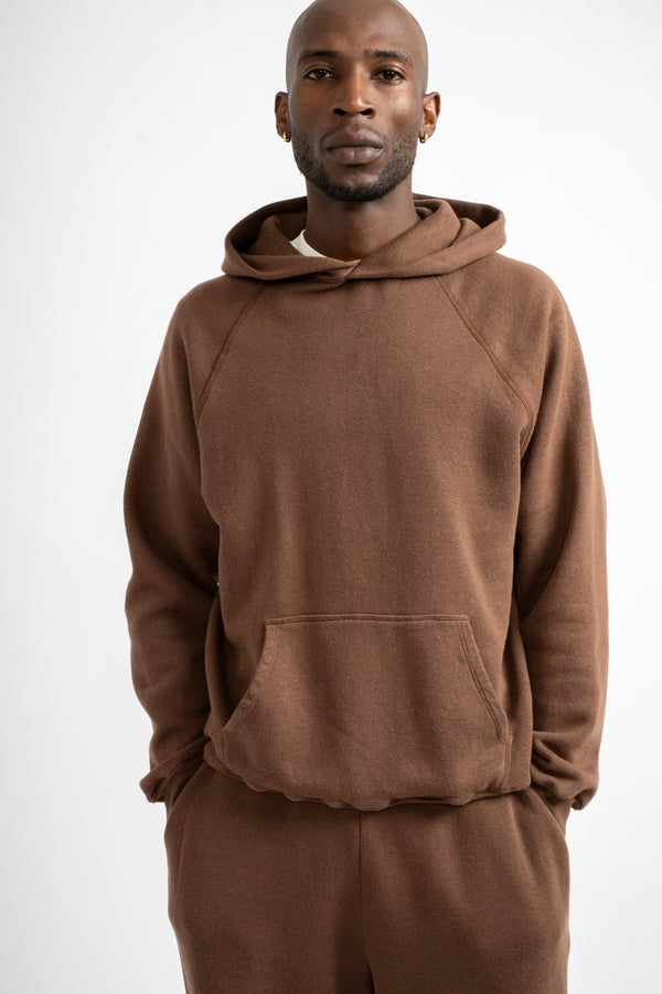 The Men's Hooded Sweatshirt in New Brown