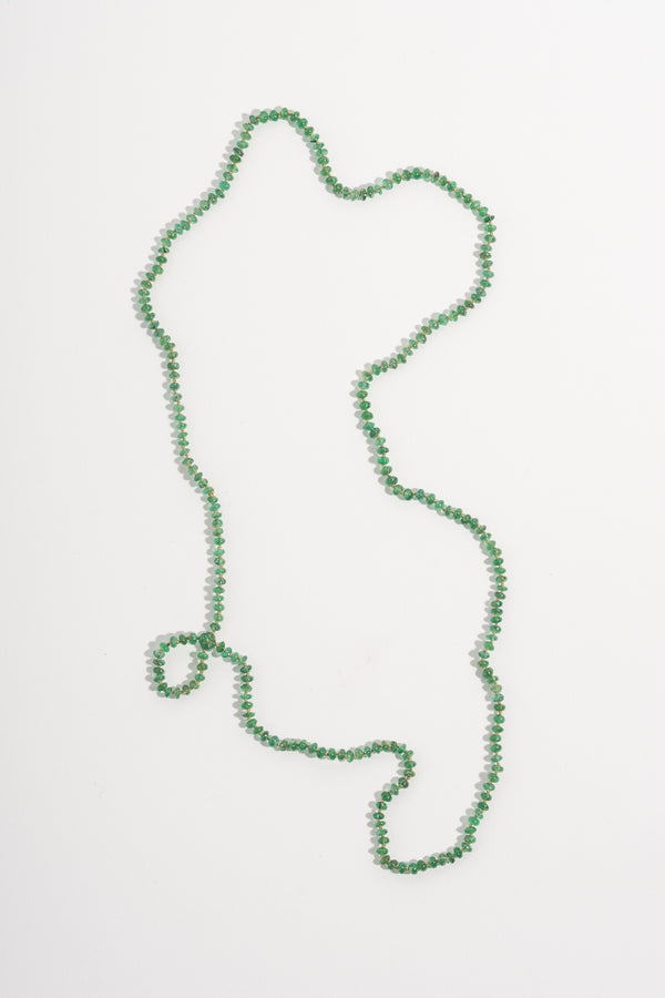 Small Emerald Bead Strand