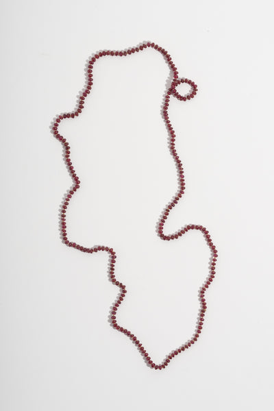 Small Ruby Bead Strand