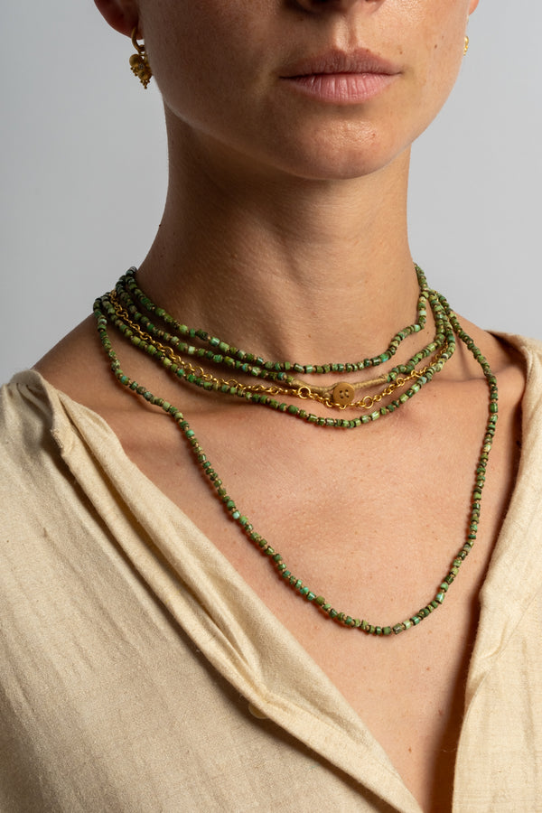 Vintage Sonoran Gold Turquoise Strand