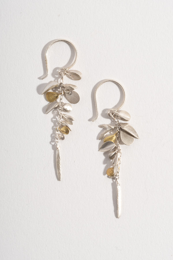 Silver Meadow Short Earrings