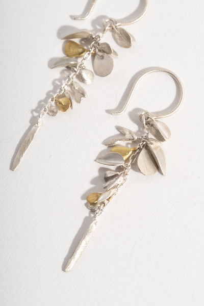 Silver Meadow Short Earrings