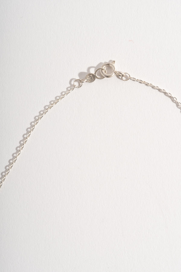 Silver + Gold Petals Arc Necklace