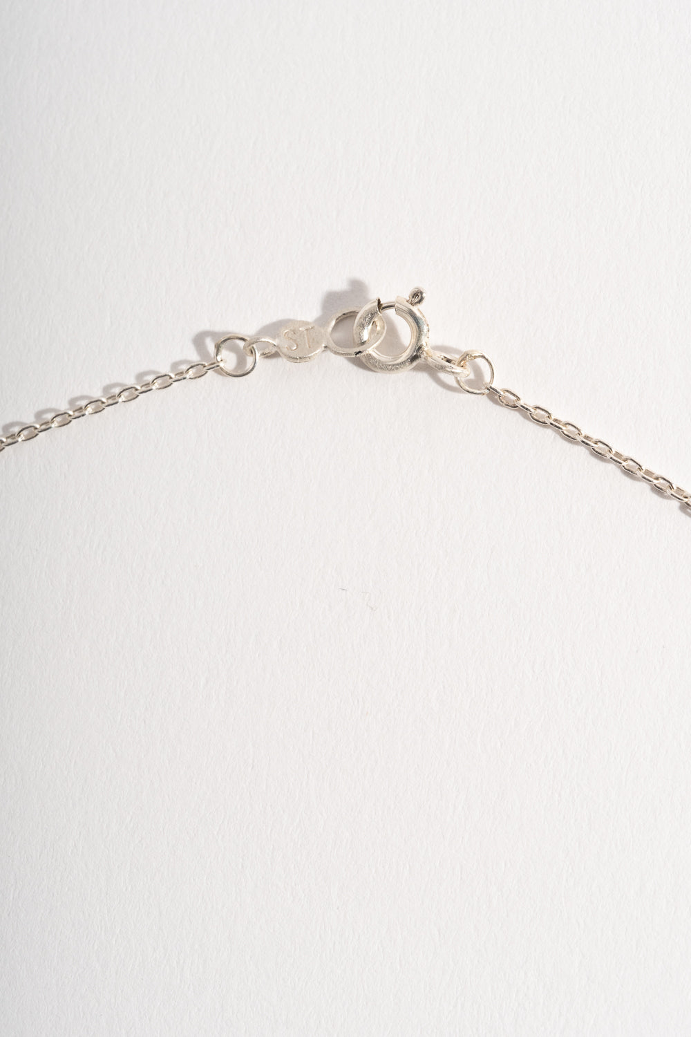 Silver + Gold Tiny Dots Arc Necklace
