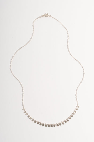 Silver Medium Dots Necklace