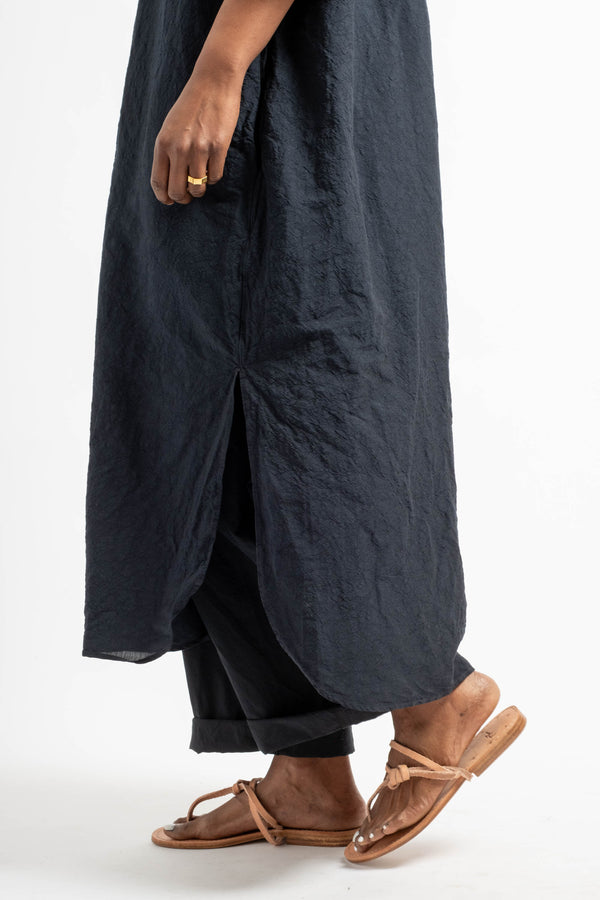 Shaman Shirtdress in Midnight