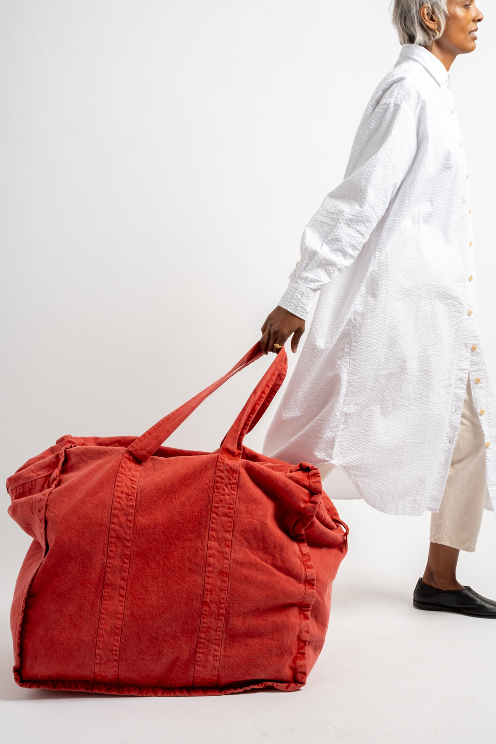 Large Bombo Bag in Red