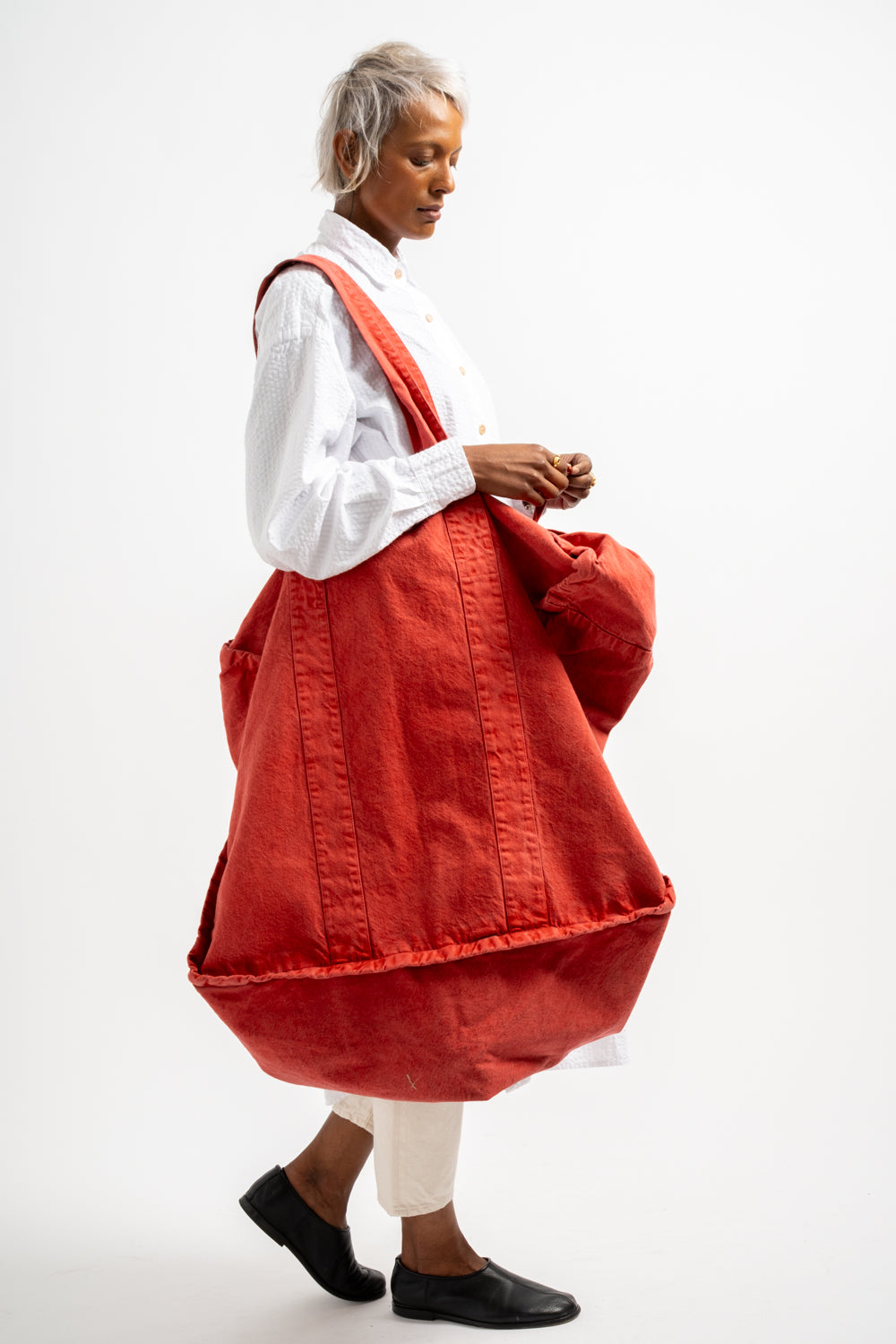 Large Bombo Bag in Red