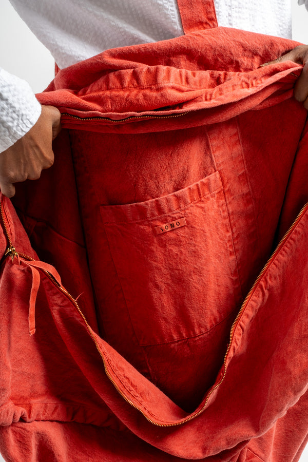 Large Bombo Bag in Red