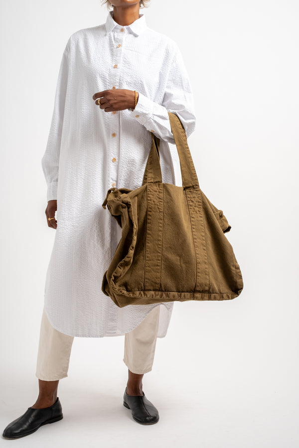 Medium Bombo Bag in Bark