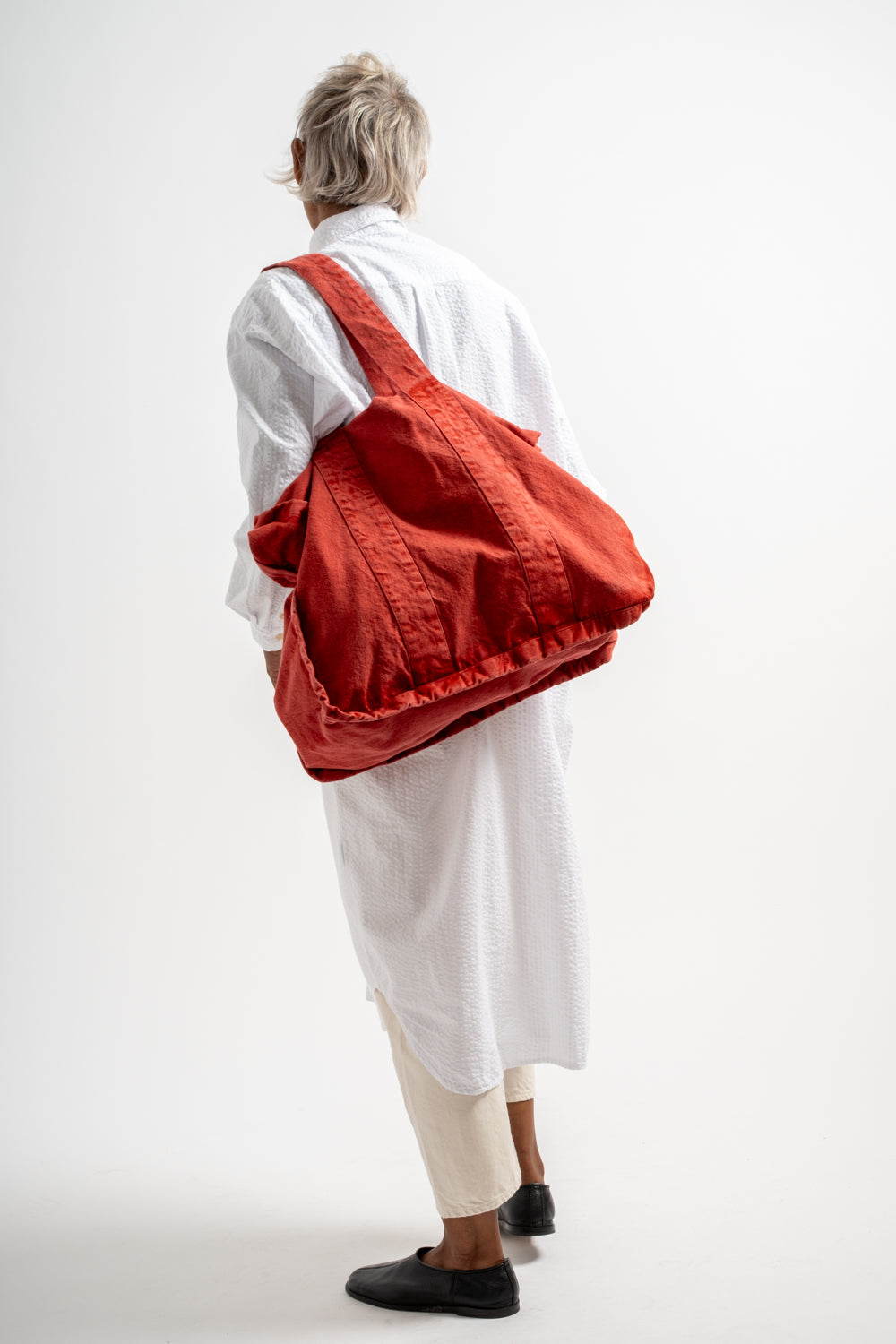Medium Bombo Bag in Red