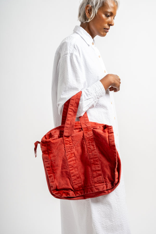 Small Bombo Bag in Red